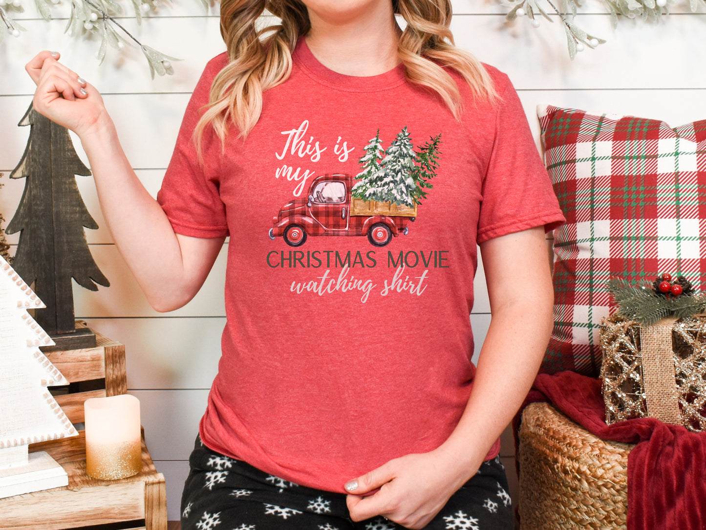 Christmas Movie Watching T-Shirt