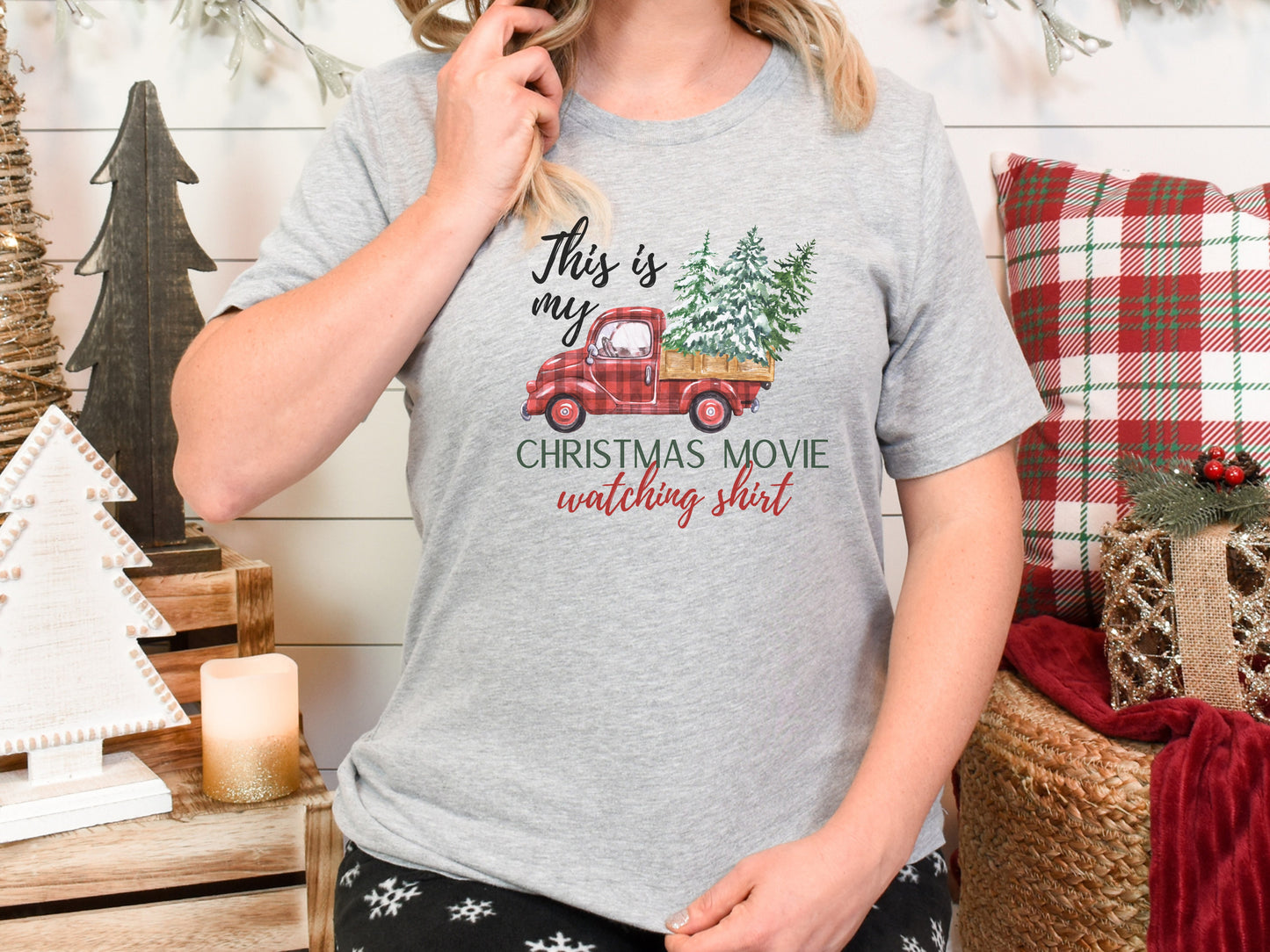 Christmas Movie Watching T-Shirt