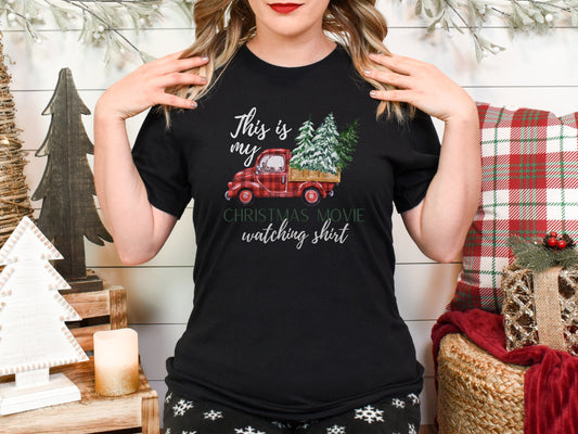 Christmas Movie Watching T-Shirt