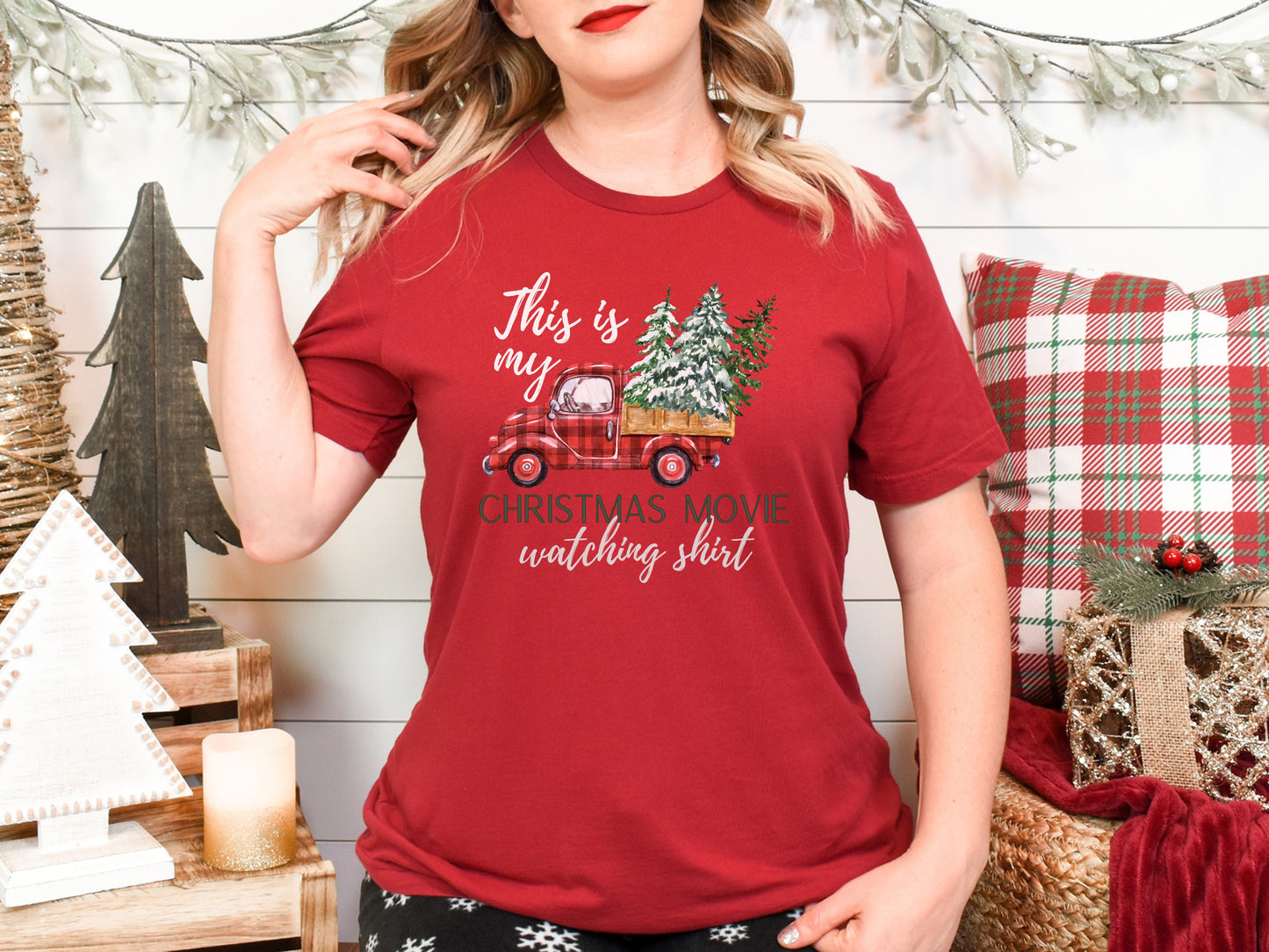 Christmas Movie Watching T-Shirt