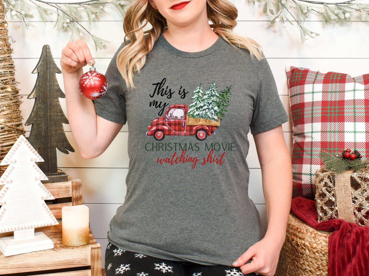 Christmas Movie Watching T-Shirt