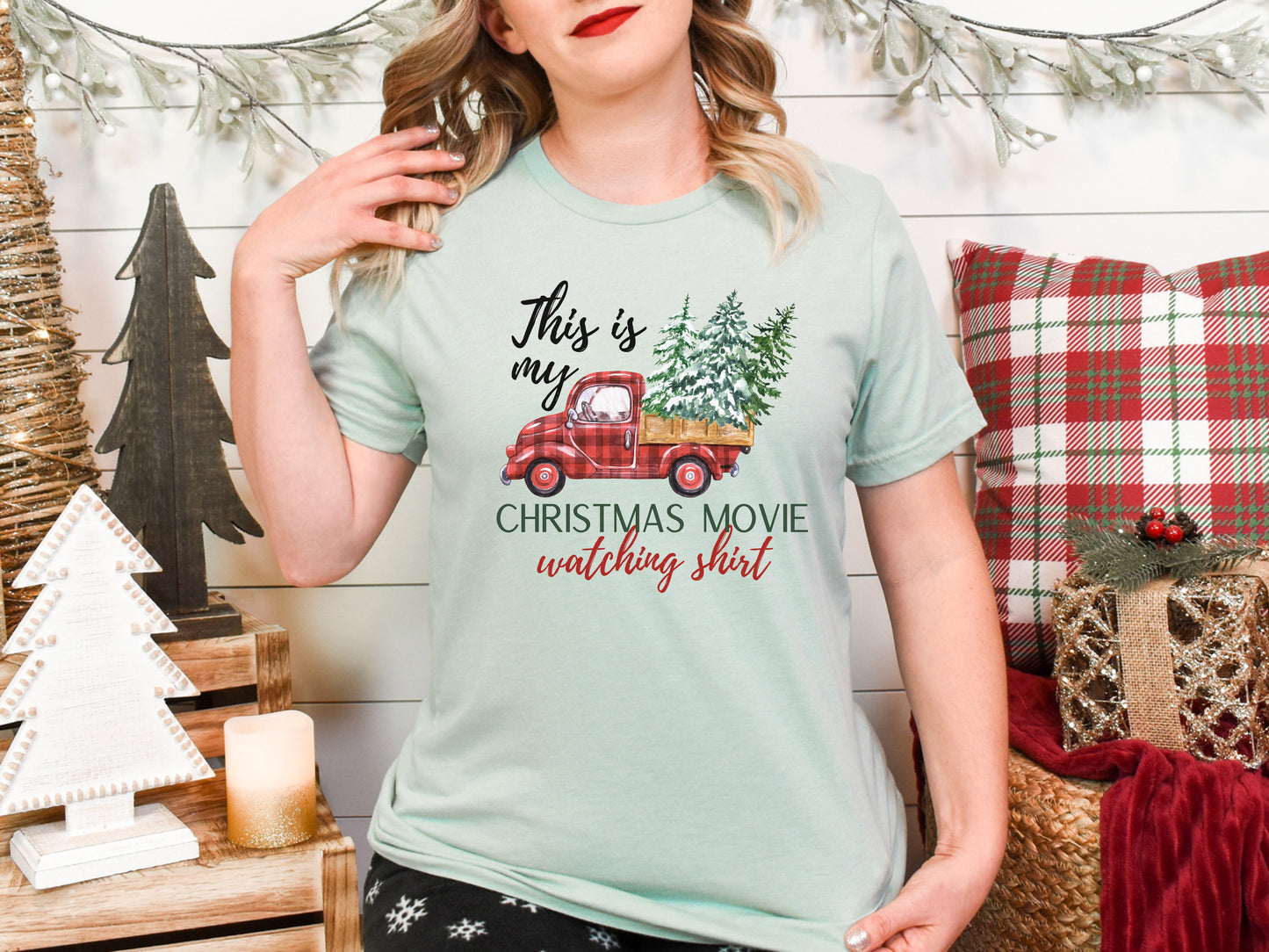 Christmas Movie Watching T-Shirt