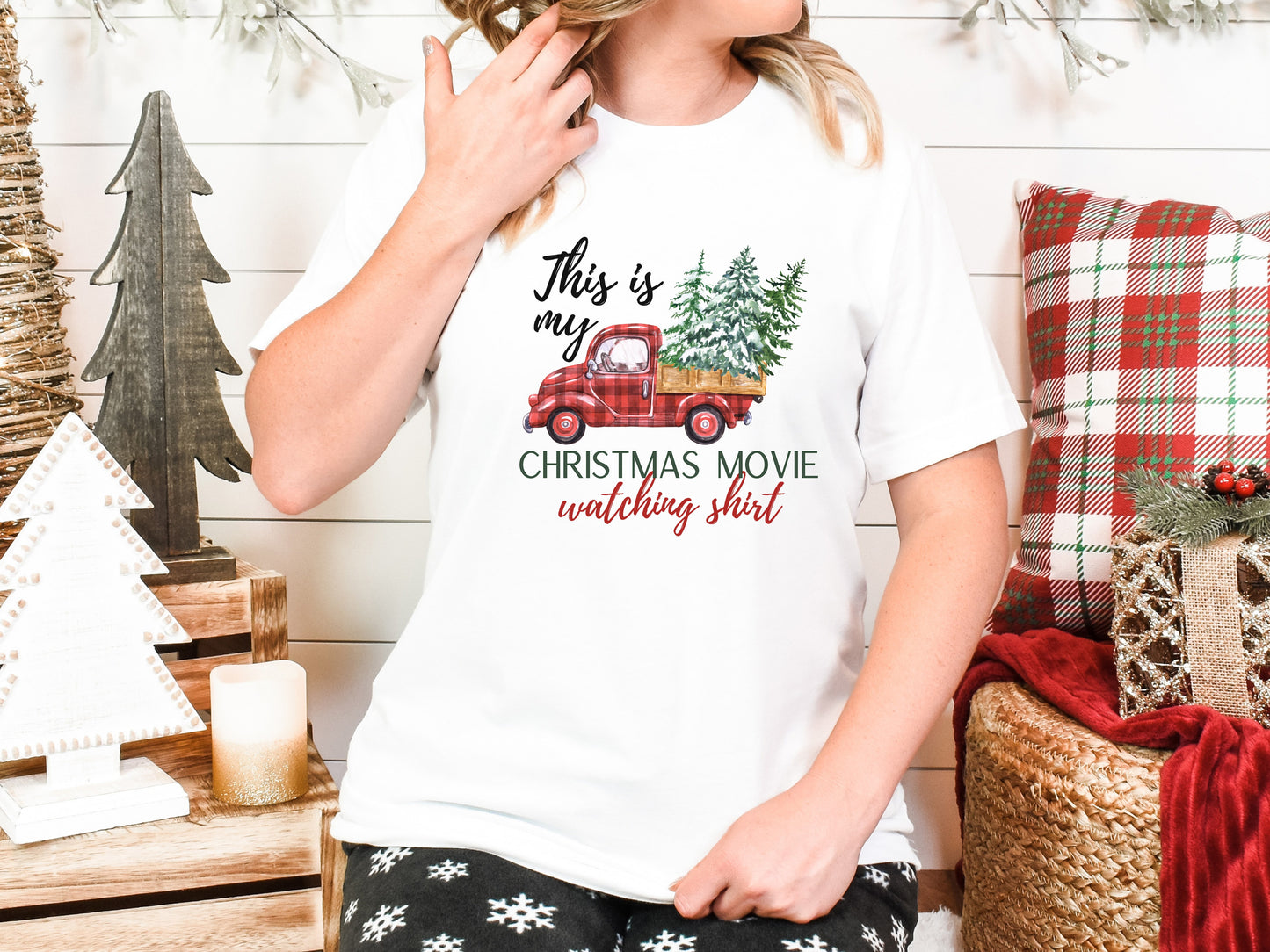 Christmas Movie Watching T-Shirt