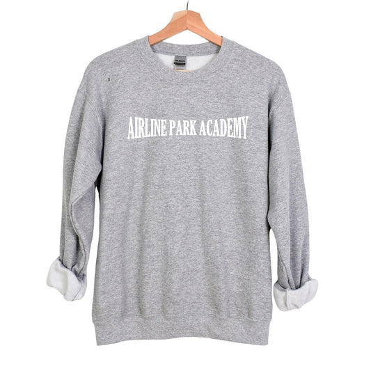 Airline Park Adult Grey Sweatshirt