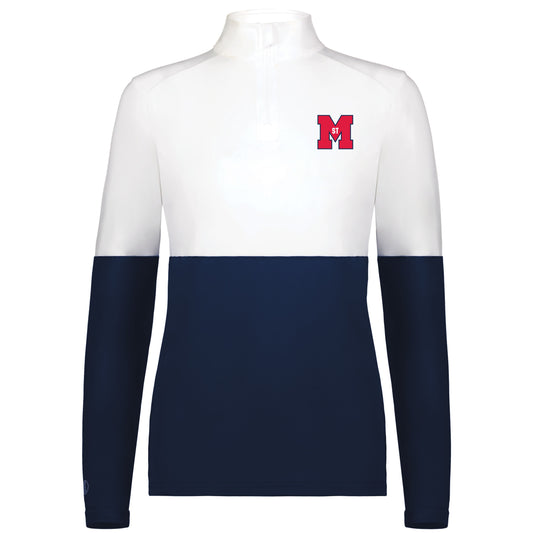 StM Ladies Colorblock 1/4 Zip Pullover