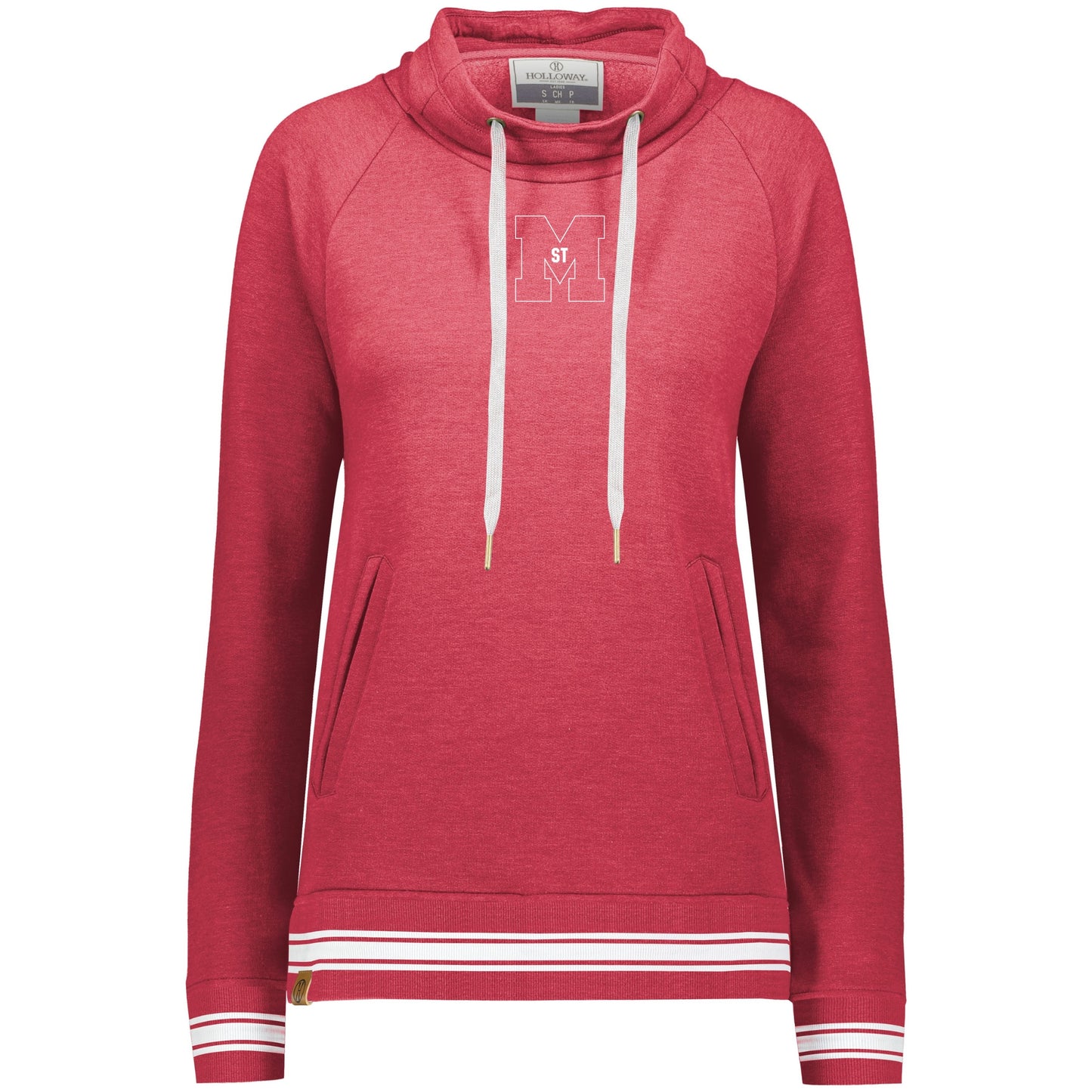 StM Ladies Ivy League Funnel Neck Pullover