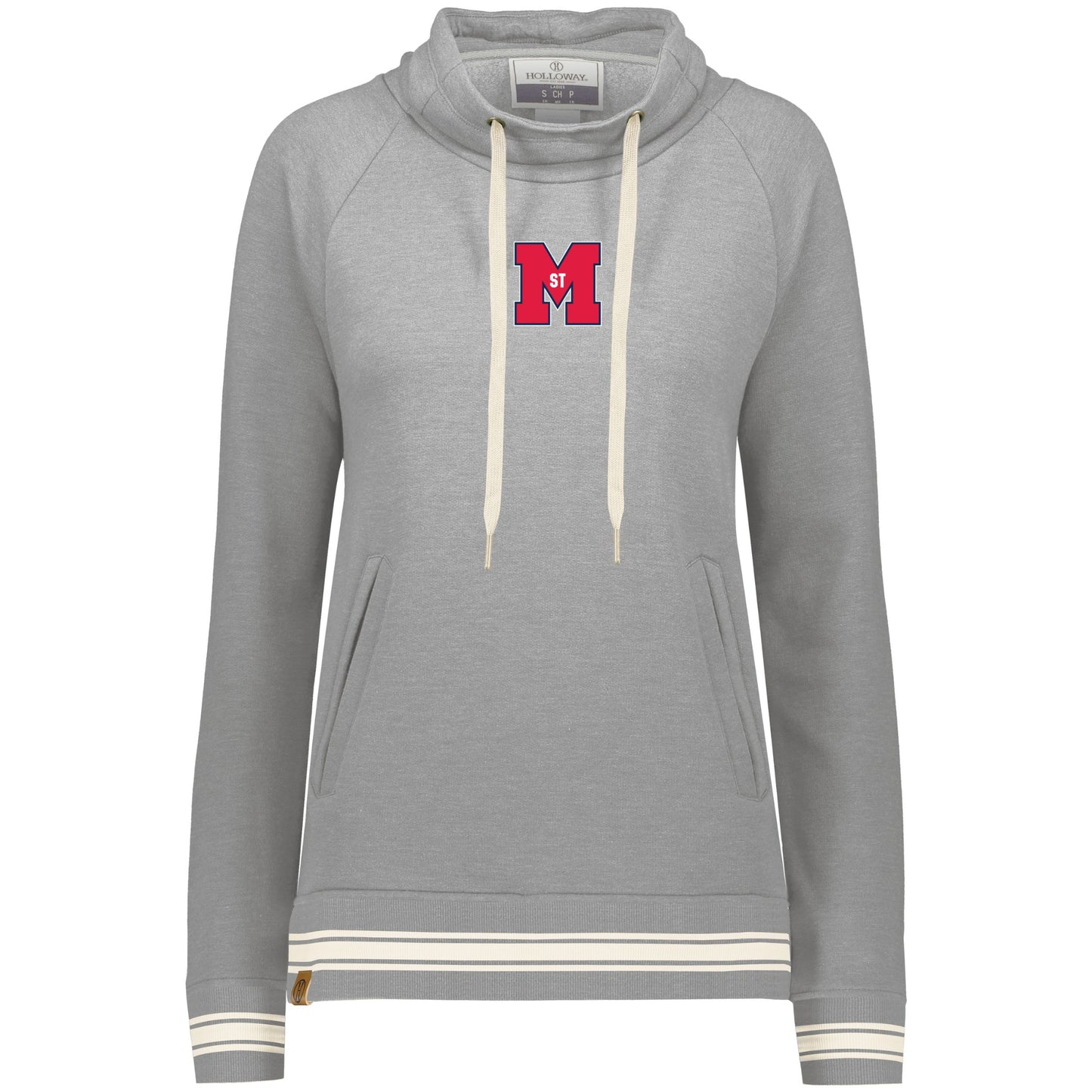 StM Ladies Ivy League Funnel Neck Pullover