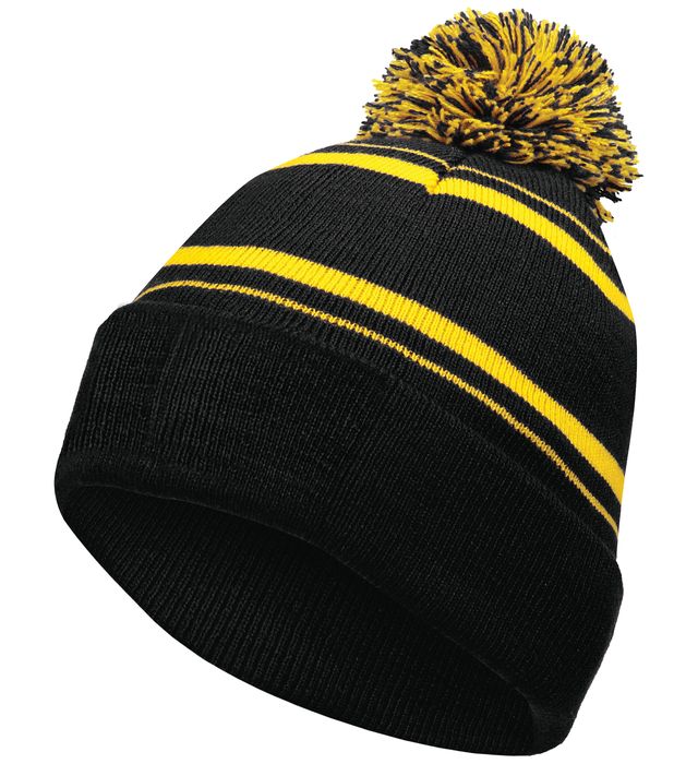 Haynes Academy Black and Gold Beanie