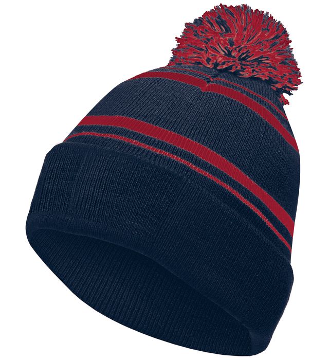 St. Martin's Red and Navy Beanie