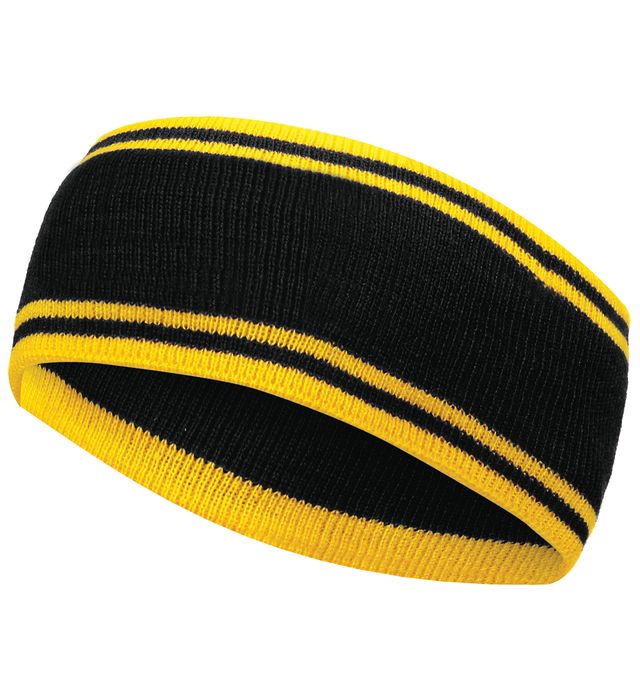 Haynes Academy Black and Gold Headband