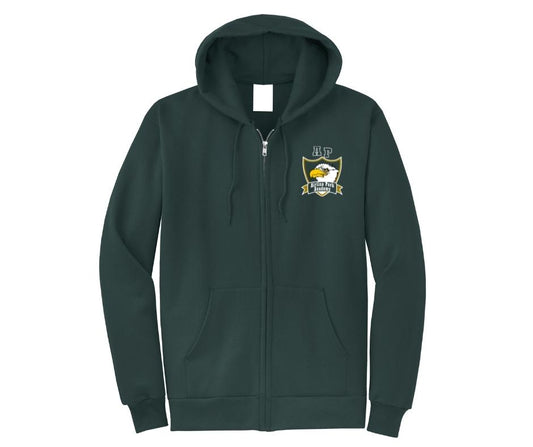 Airline Park Academy Adult Front Zip Hoodie