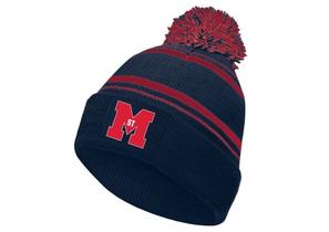 St. Martin's Red and Navy Beanie