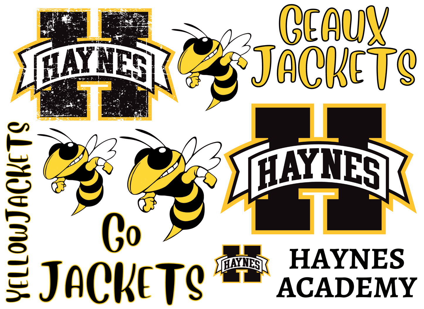 Haynes Academy Sticker Page