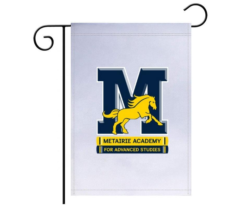 Metairie Academy Garden Flag