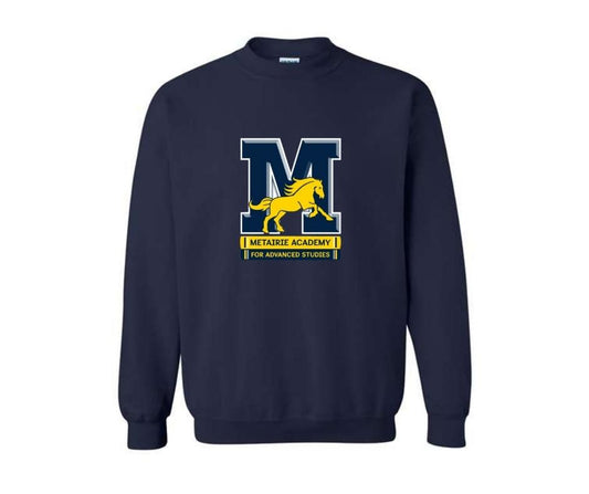 Metairie Academy Youth Navy Sweatshirt