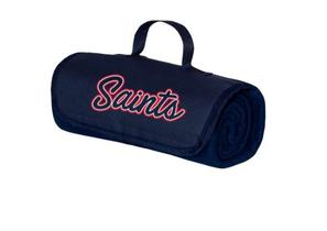 St. Martin's Logo Roll Up Fleece Stadium Blanket