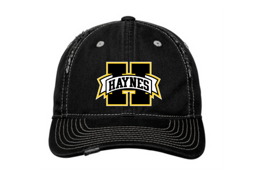 Haynes Academy Black Fitted Cap